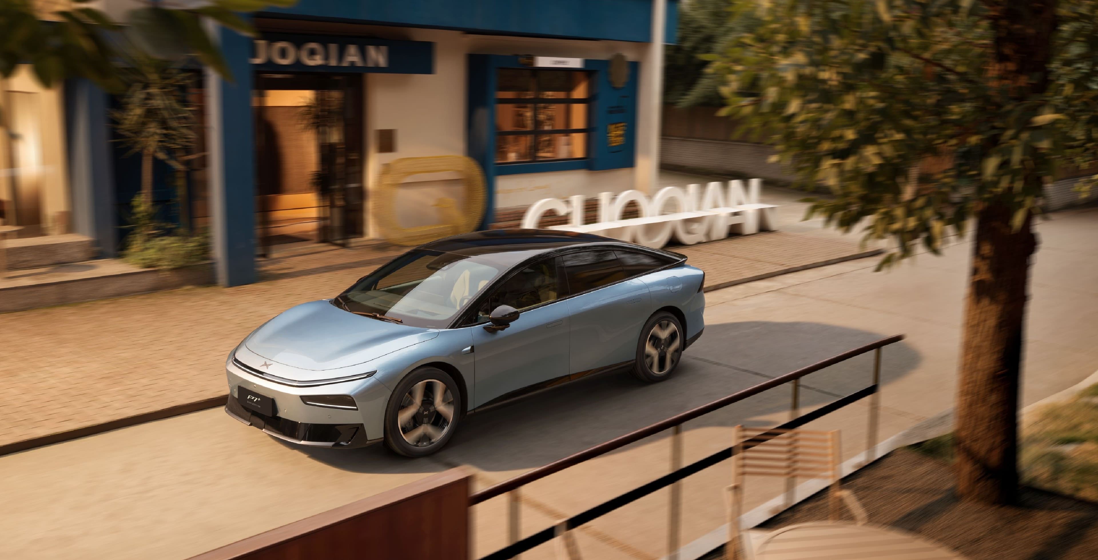 X-Peng P7+ PHEV. Екстер'єр